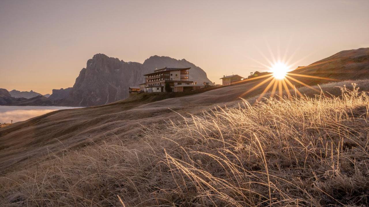 Hotel Goldknopf Алпе ди Сиуси Екстериор снимка